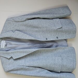Evan Picone Gray Women's Wool Blazer